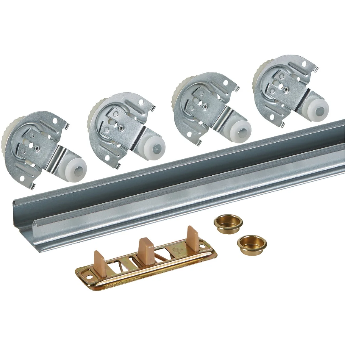 Luxury National 60 In. Bypass Door Hardware Lightweight