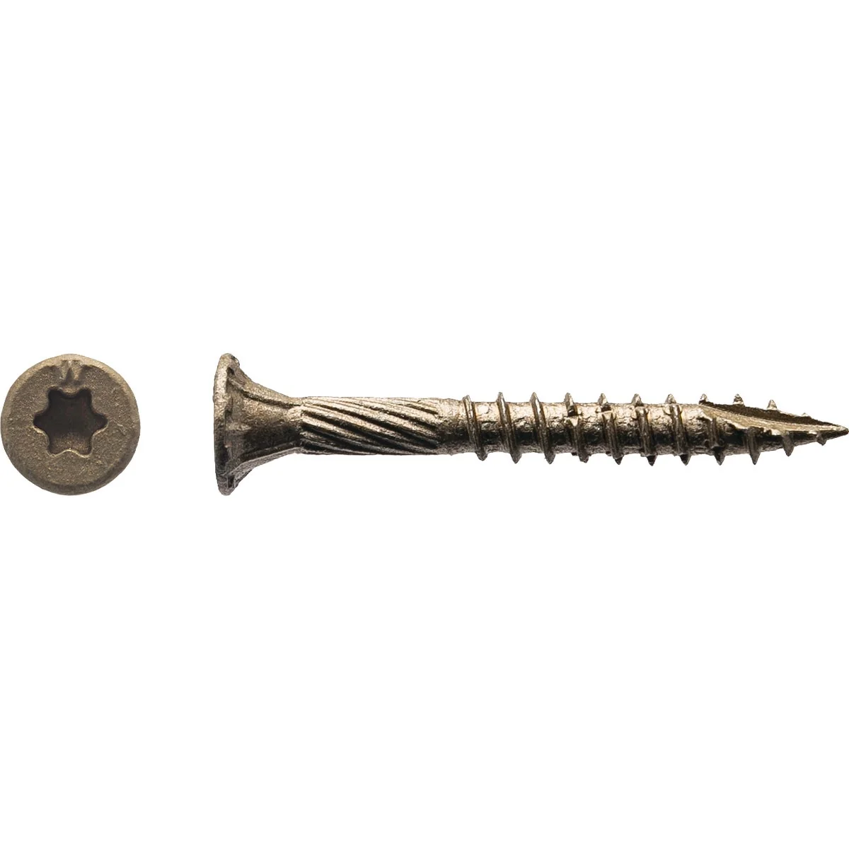 Artisan Big Timber 9 x 1-1 2 In. Bronze Flat Head Wood Screw 700 Ct. 5 Lb. Relaxed