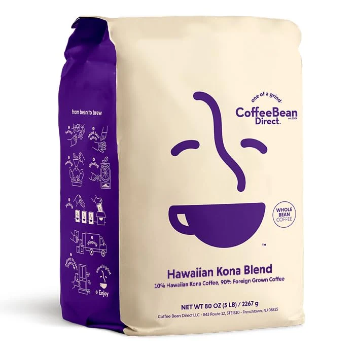 Expertly Made Hawaiian Kona Blend 80 Ounce Reusable