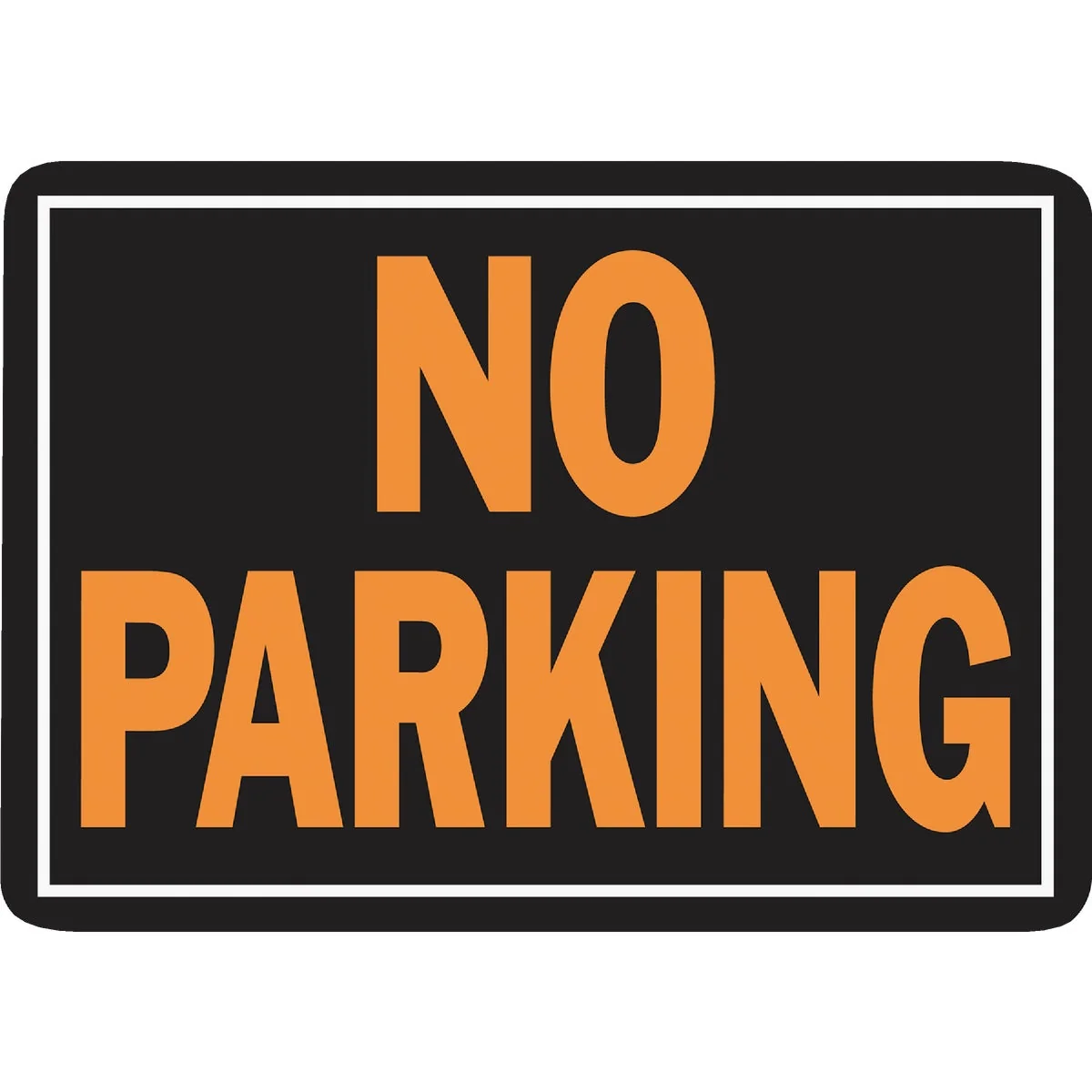 Specialty Hy-Ko Aluminum Sign No Parking Convenient