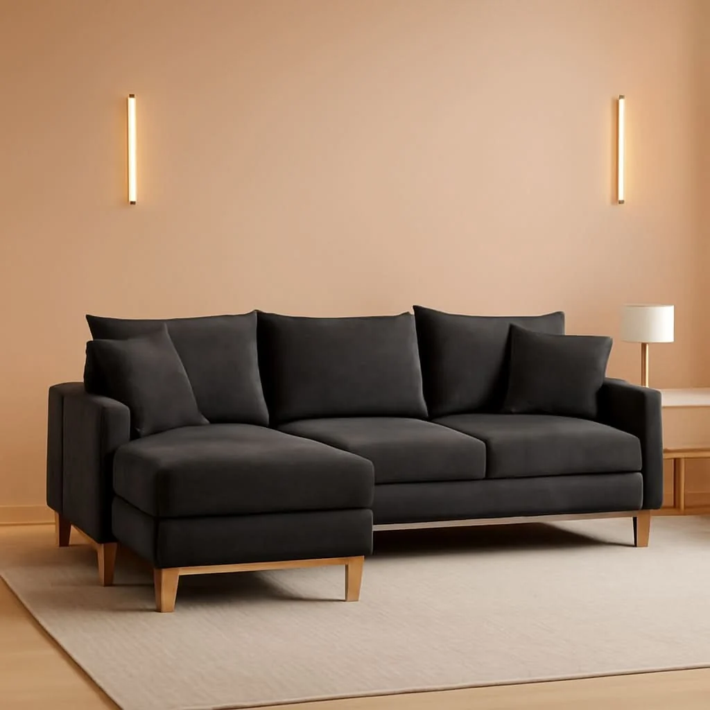 Detailed Gray Reversible Sleeper Sectional With Storage Chaise Dependable