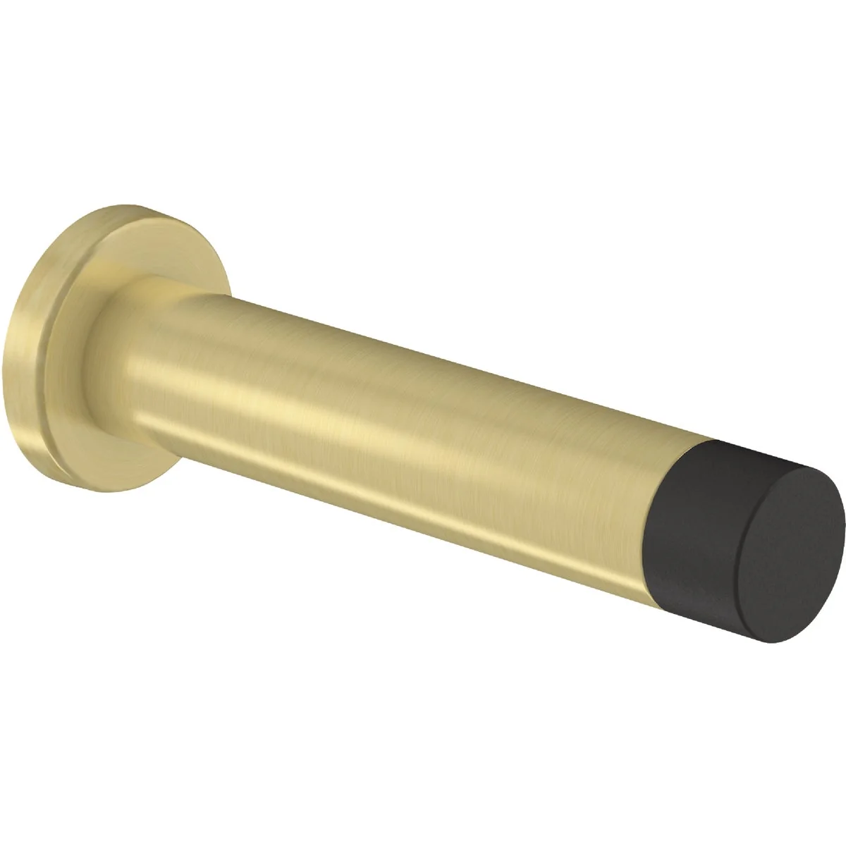 First-Class National Hardware 3 In. Brushed Gold Cooper Door Stop Consistent