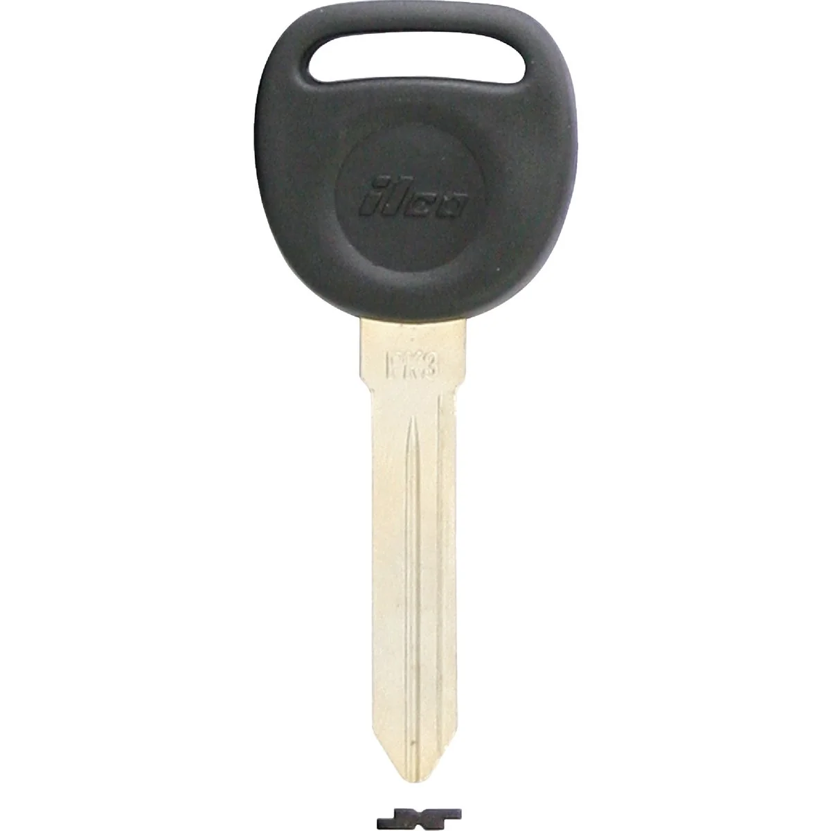 Proven ILCO GM EZ Clone Nickel Plated Silver Chip Key Green