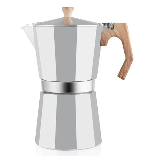 Official 12 Cup Stovetop Espresso Maker Aluminium Moka Pot Percolator Selected