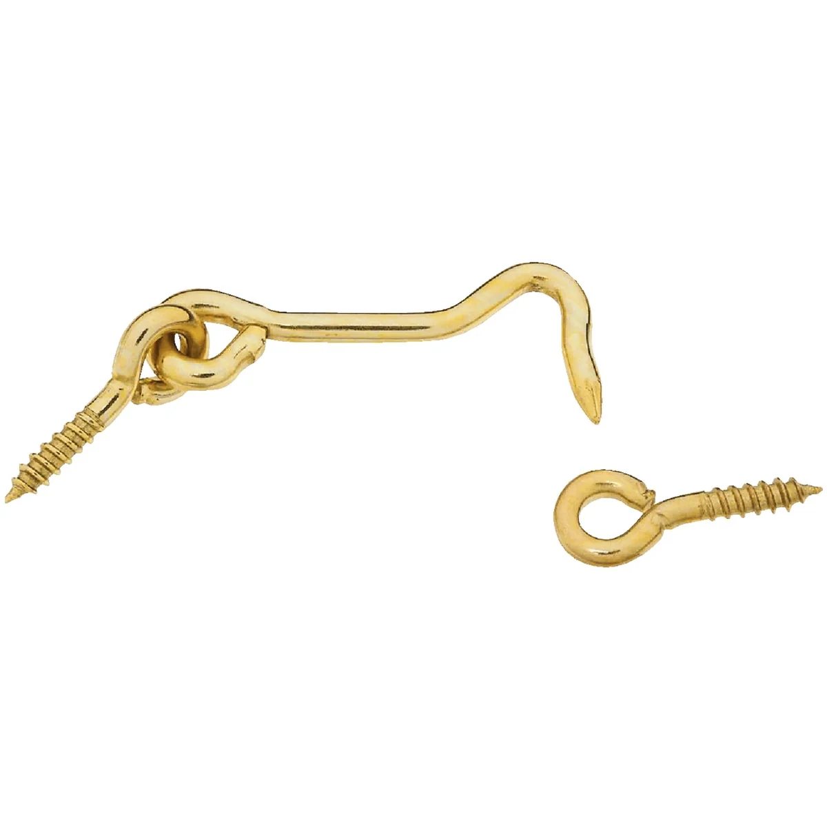 Exceptional National Solid Brass 2 In. Hook Eye Bolt Exclusive