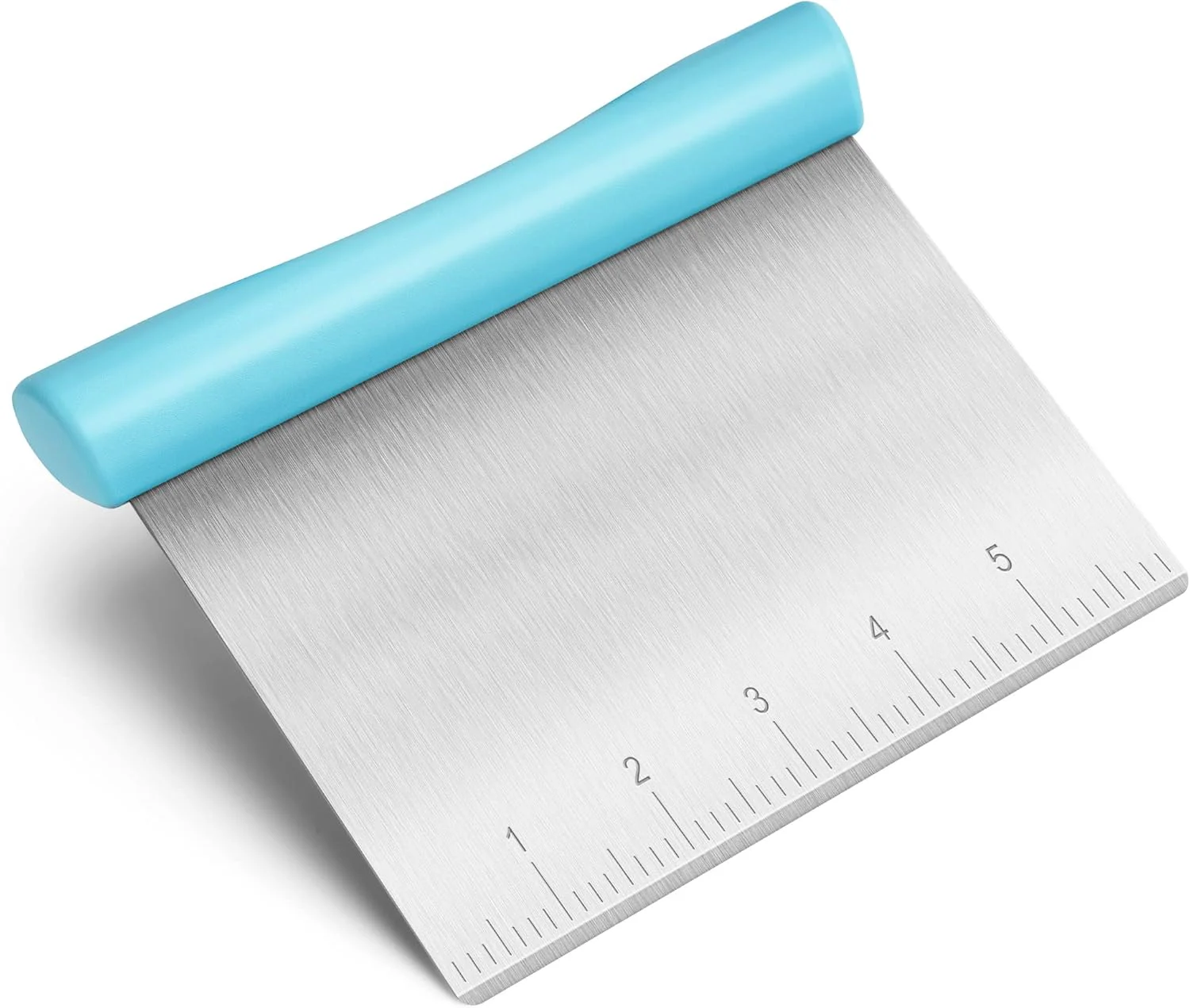 Recyclable Rainspire Bench Scraper Stainless Steel Dough Scraper Pastry Scraper Pizza and Dough Cutter Multi-Purpose Scraper Chopper Practical