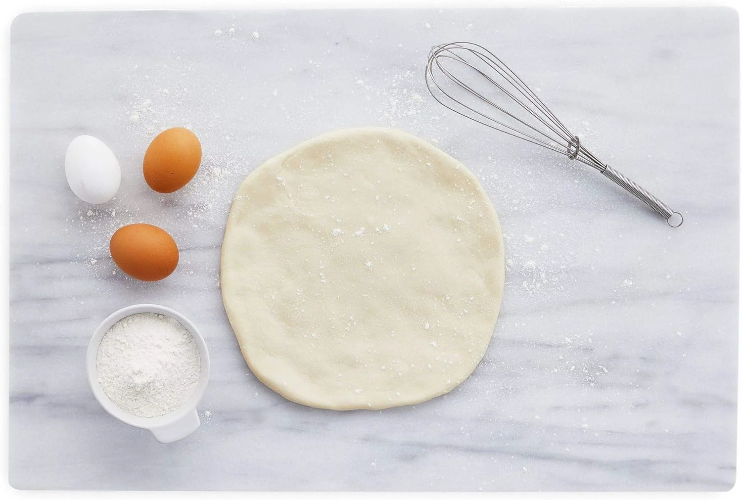 Trendy JEmarble Pastry Board 16×24 inch with Non-Slip Rubber Feets for Stability for Keep the Dough Cool and Chocolate Tempering Premium Quality World-Class