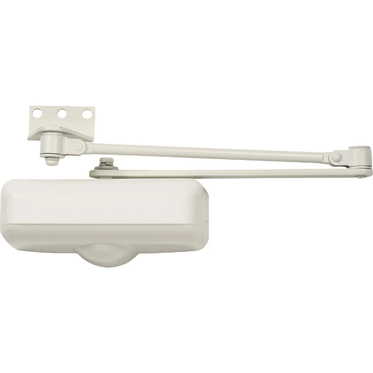 Casual Tell Ivory Stainless Steel Hold Open Residential Door Closer Next-Generation