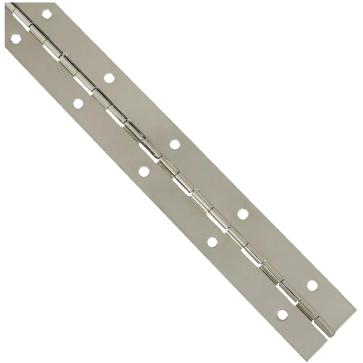 Selected National Steel 1-1 2 In. x 12 In. Nickel Continuous Hinge Exceptional