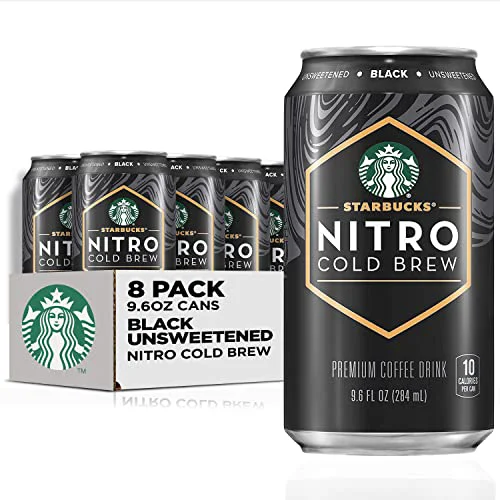 Smart RTD Coffee Nitro Cold Brew 76.8 Fl Oz Detailed