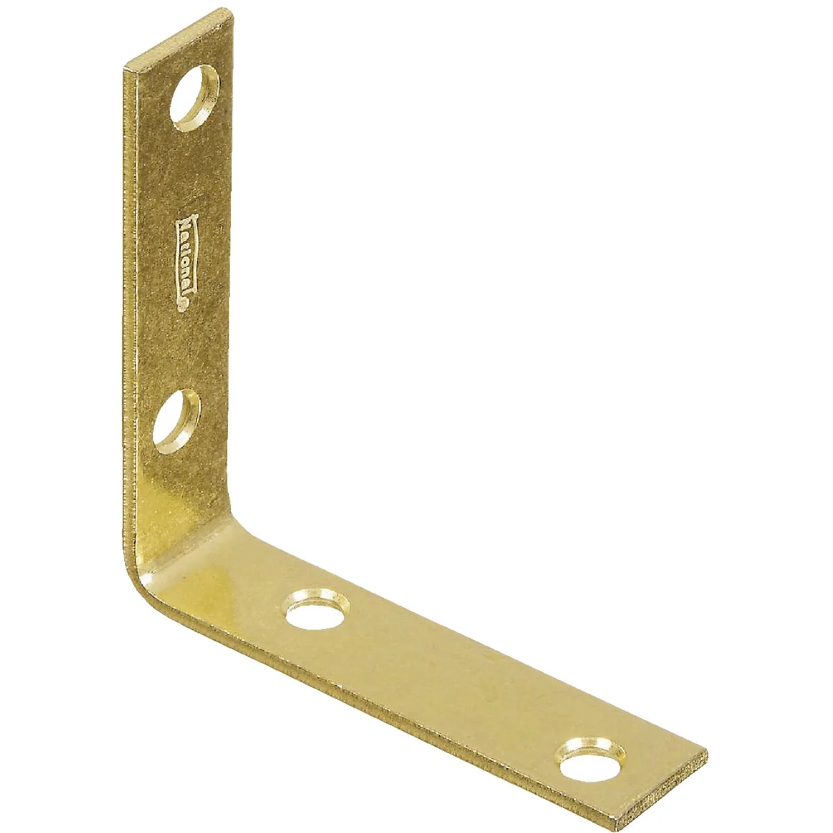Carefully Designed National Catalog V115 3 In. x 3 4 In. Brass Steel Corner Brace 4-Count Smart