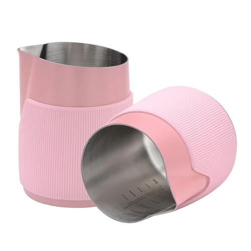 Fashionable Handleless Milk Frothing Jug Lightweight