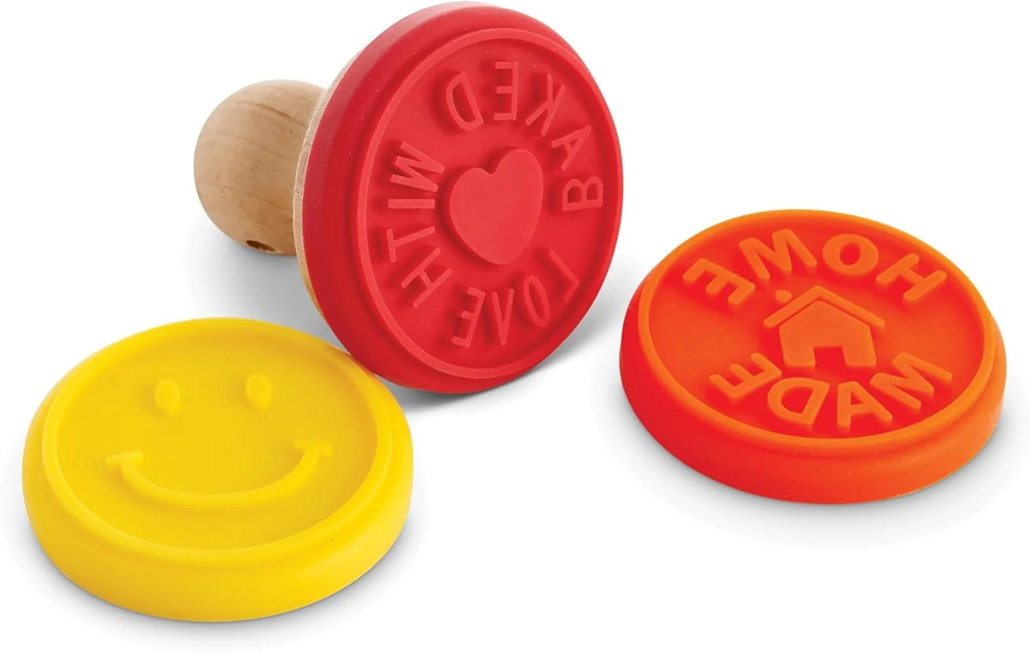 Proven Mrs. Anderson s Baking Cookie Stamps Trio Non-Stick Silicone Set of 3 Designs High-End