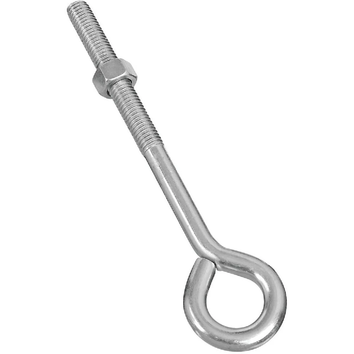 User-Friendly National 1 2 In. x 8 In. Zinc Eye Bolt with Hex Nut Powerful