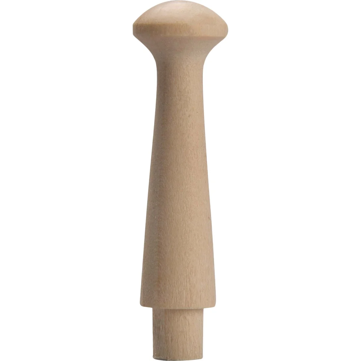 Crafted Do it 3-3 8 In. x 7 8 In. Wood Shaker Peg 2-Count Eco-Friendly