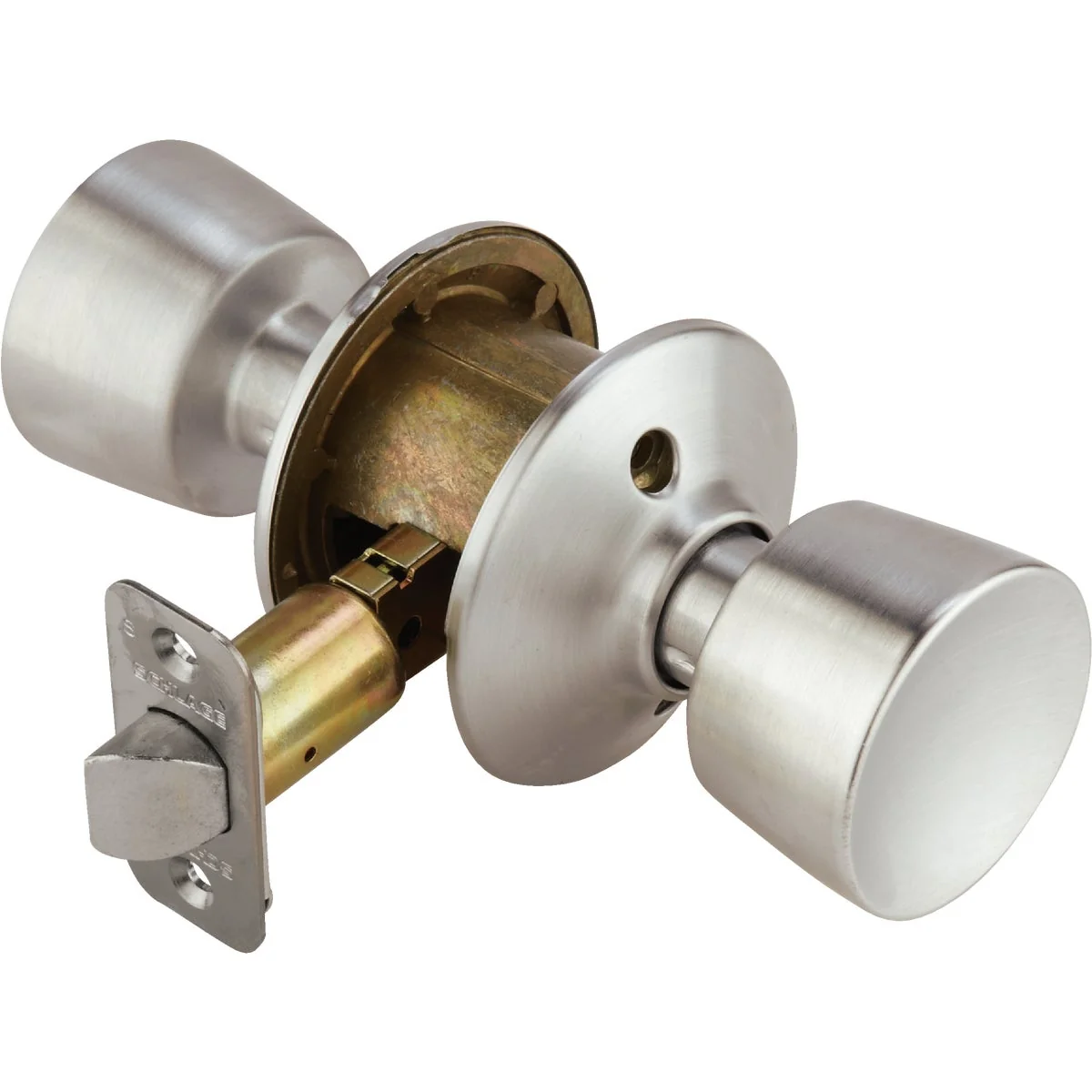User-Friendly Schlage Bell Satin Chrome Hall Closet Door Knob Authentic