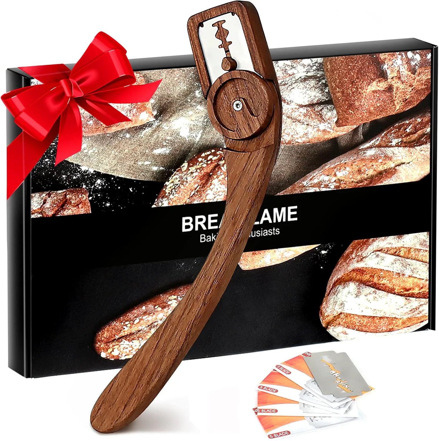Advanced Innovative Magnetic Bread Lame Bread Scoring Tool Bread Lame Cutter Bread Scoring Knife for Bread Baking Sourdough Baking Specialty