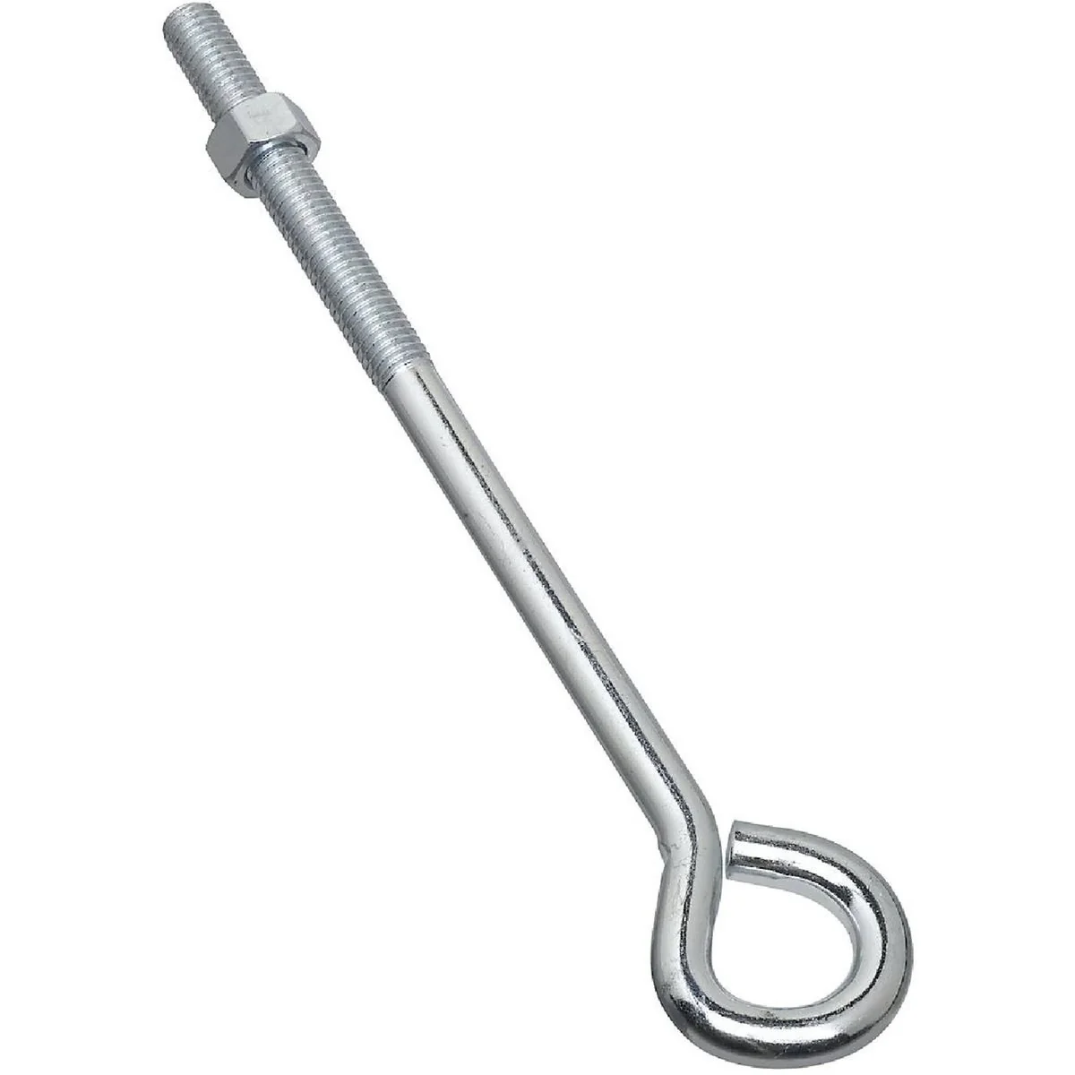 Luxury National 1 2 In. x 10 In. Zinc Eye Bolt with Hex Nut Optimized