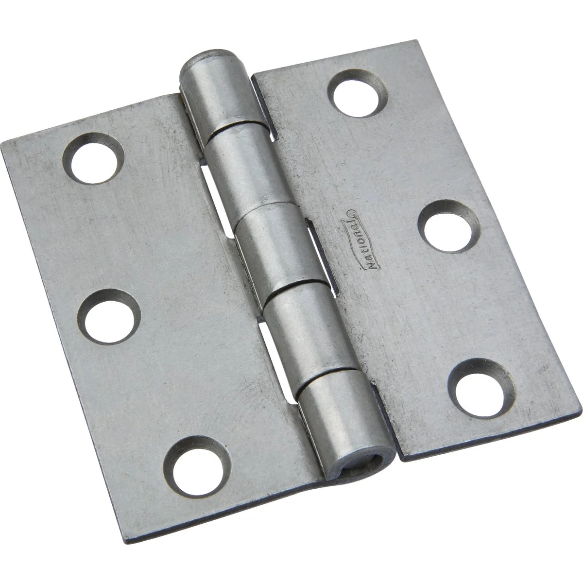 Smart National 2-1 2 In. Square Plain Steel Broad Door Hinge Healthy