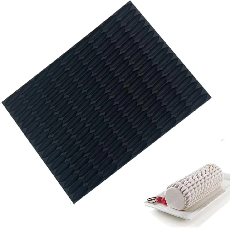 Top-Quality Generic Silicone Swiss Cake Mould Cake Mold Silicon Fondant Mat Impression Lace Moulds Advanced
