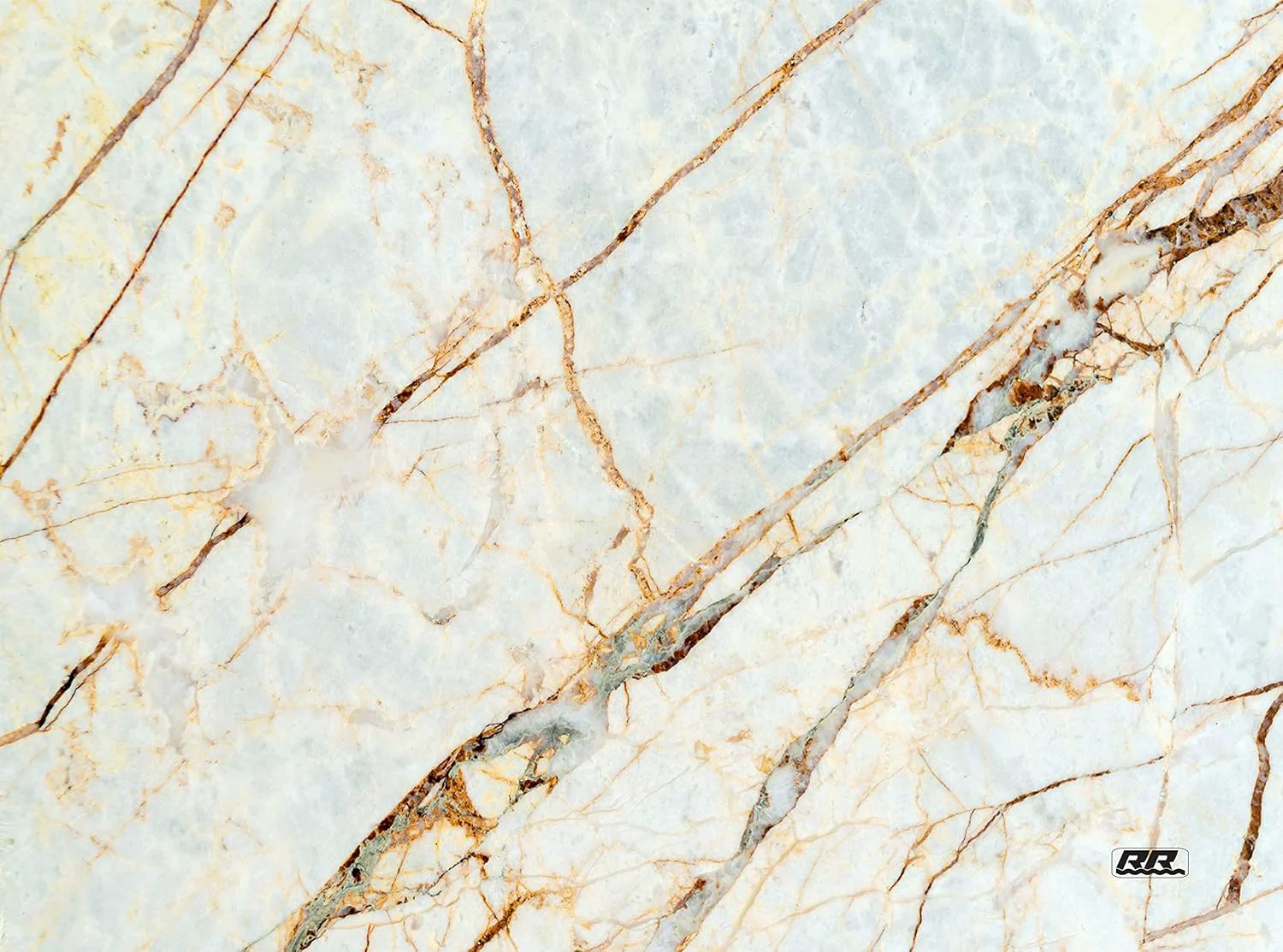 Optimized Rogue River Tactical White Brown Marbled Stone Pattern Textured Marble Art Kitchen Glass Cutting Board Modern Decorative Gift Abstract Wavy Contrast Efficient