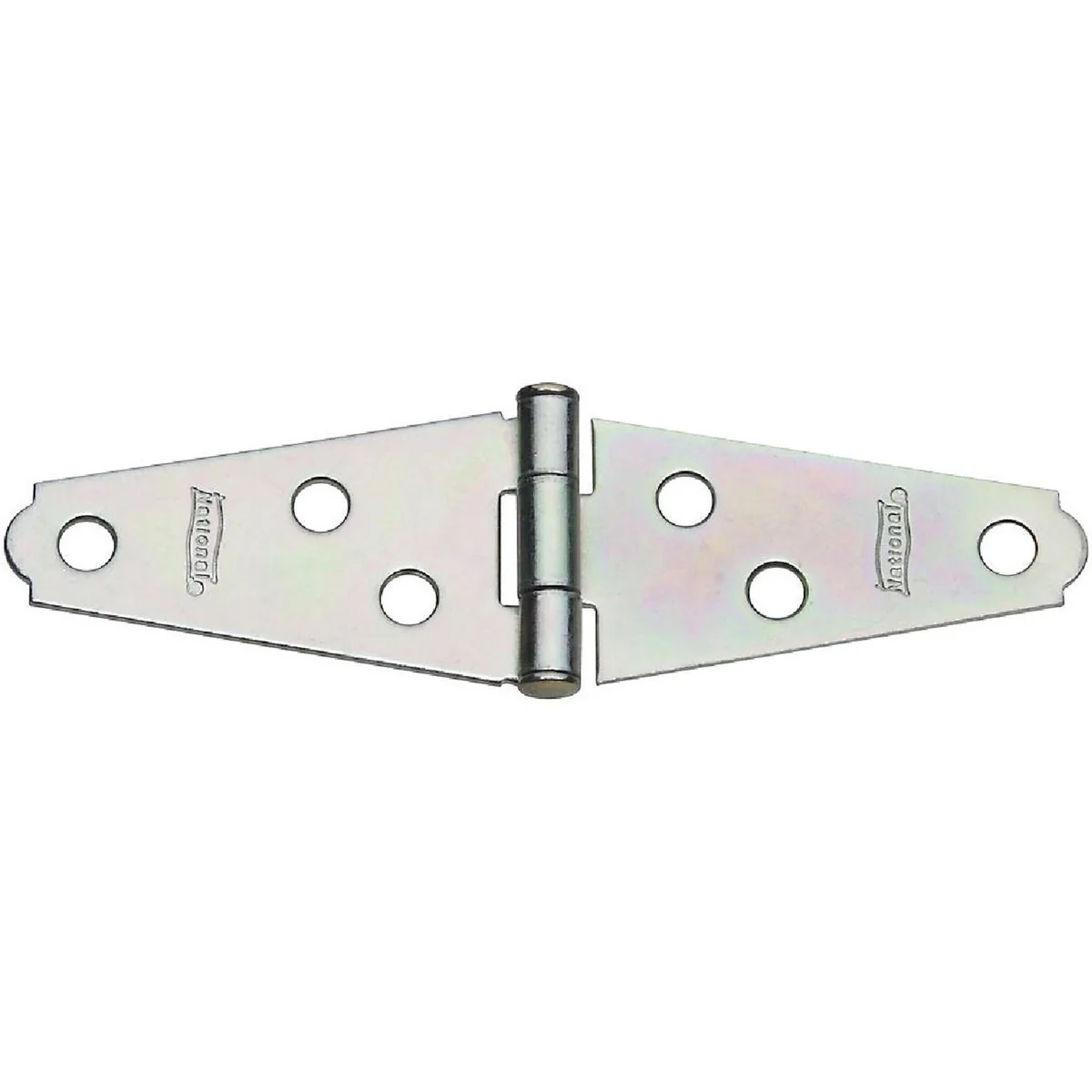 Pure National 2 In. Zinc Light Strap Hinge 2-Pack Official