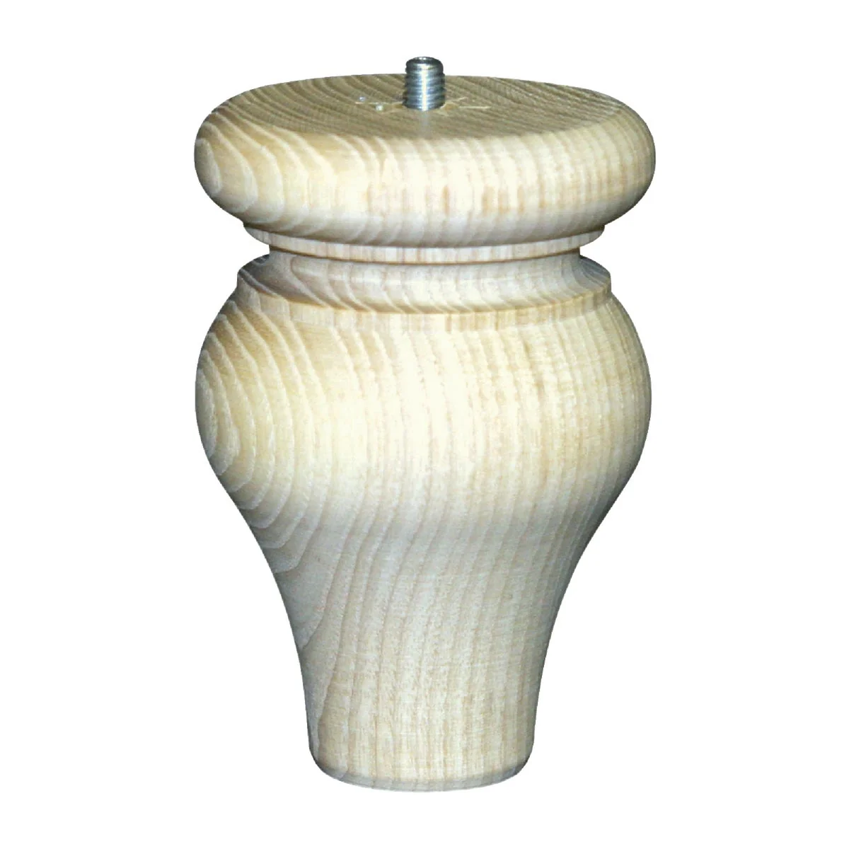 Flexible Waddell 4-3 4 In. x 3-1 4 In. Tulip Ash Bun Foot Fine Crafted
