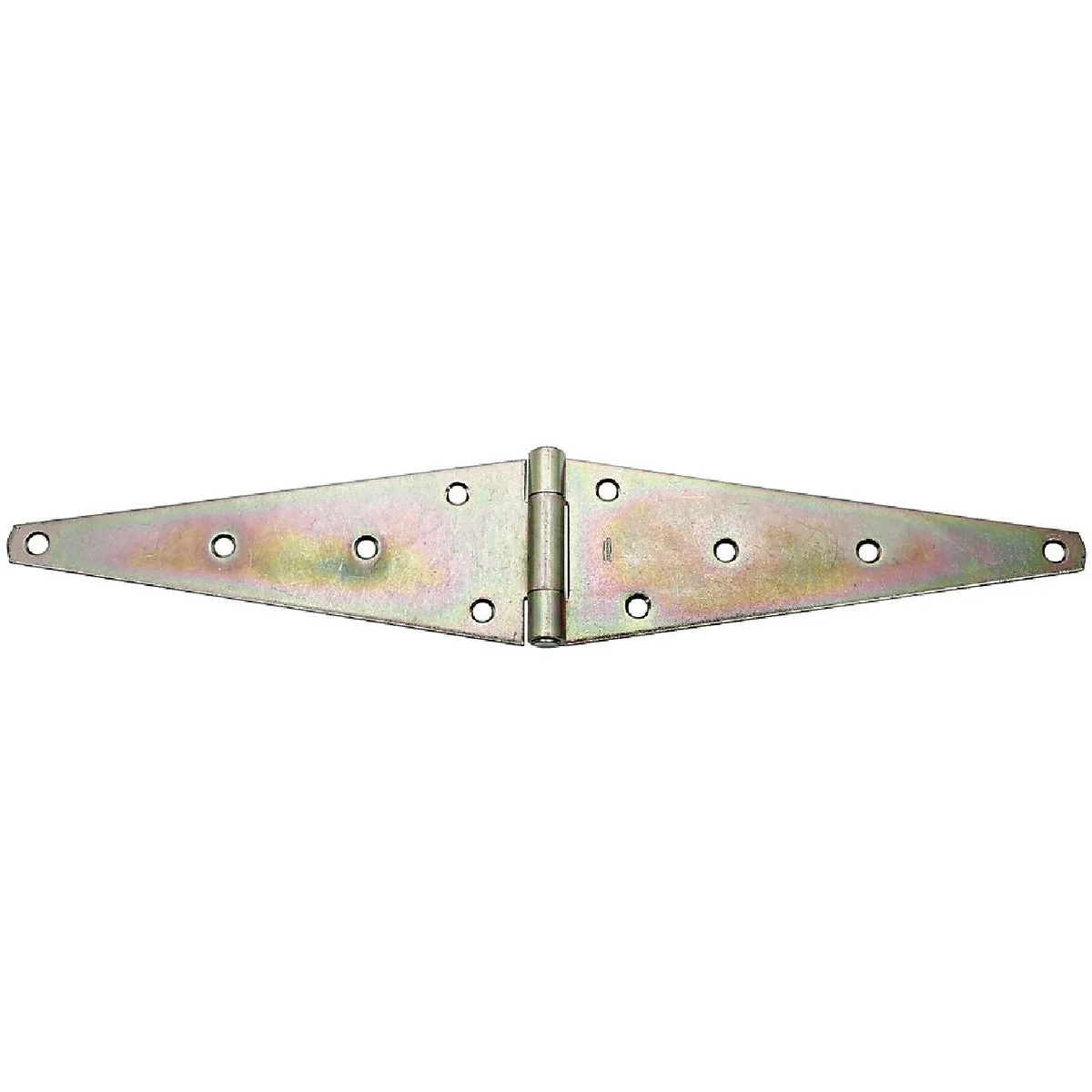Trusted National 4.60 In. x 12 In. Zinc Heavy-Duty Strap Hinge Detailed
