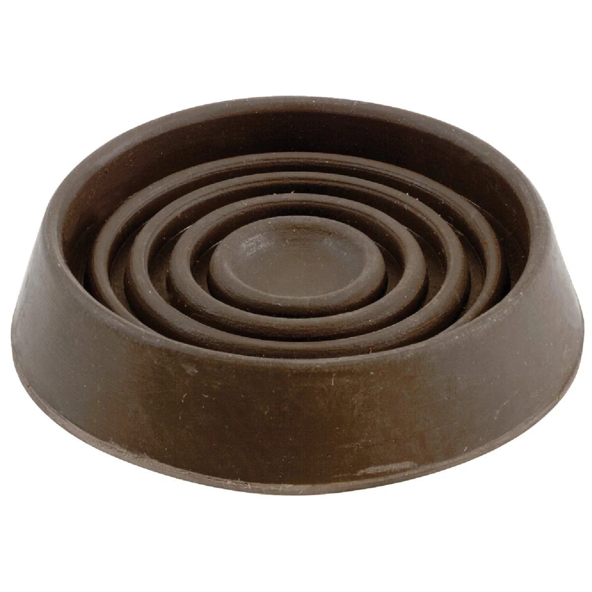Lightweight Do it 1-3 4 In. Inner Diameter Round Brown Furniture Leg Cup 4-Pack Long-Lasting