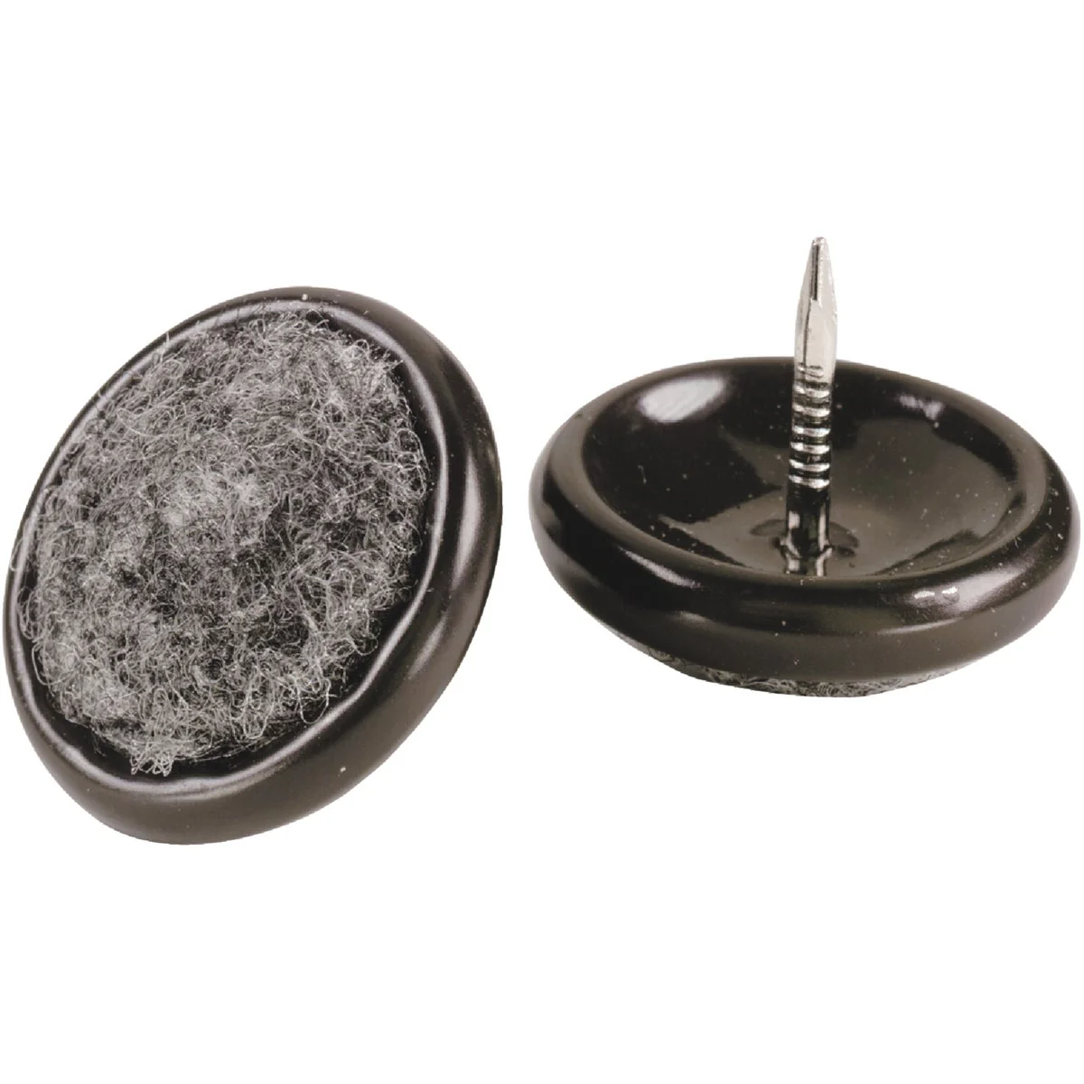 Pure Do it 1-1 4 In. Round Nail on Furniture Glide 4-Pack Specialty