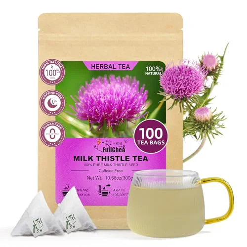 Stylish Milk Thistle Tea Bags 100 Count World-Class