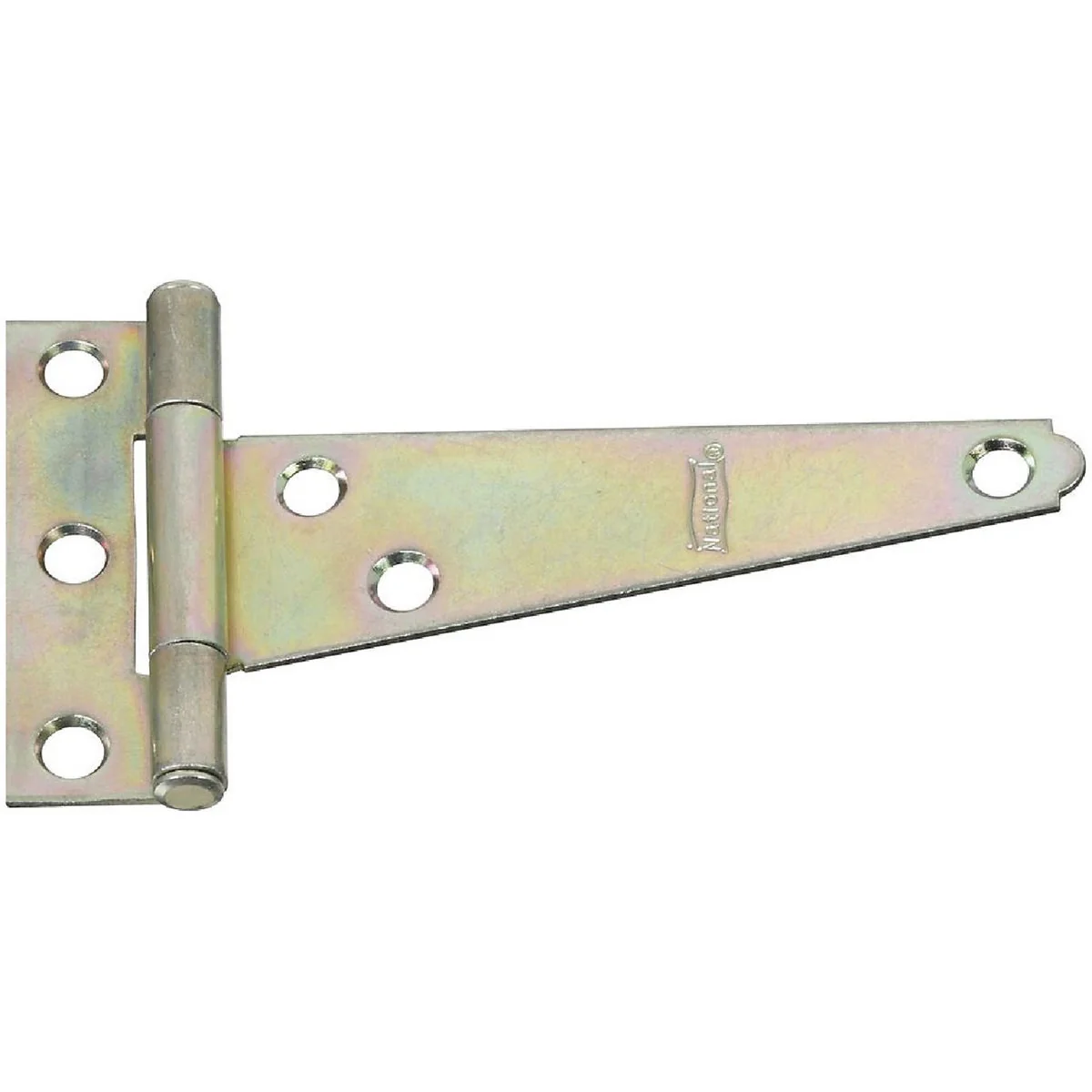 Versatile National 4 In. Light Duty T-Hinge With Screw 2 Count Contemporary