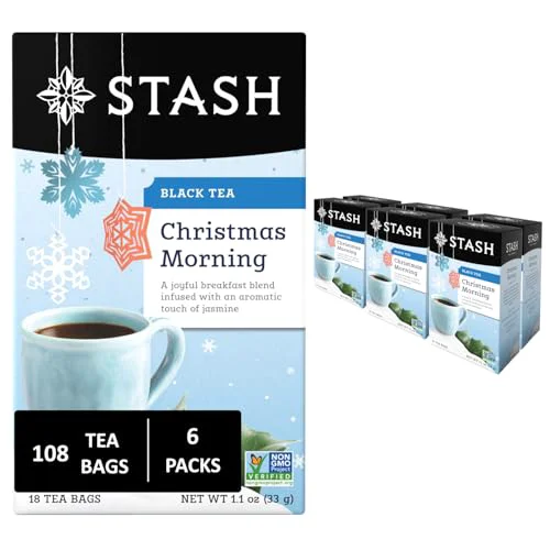 Trendy Christmas Morning Black Tea 108 Count First-Class