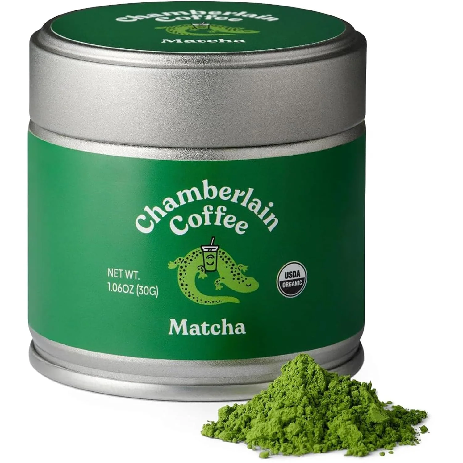 Minimalist Chamberlain Coffee Ceremonial Grade Matcha Green Tea Powder – USDA Organic Antioxidant Rich L Theanine Calm Energy Signature Vegan Matcha Powder – Premium First Harvest Japanese Green Tea – 30g Enhanced