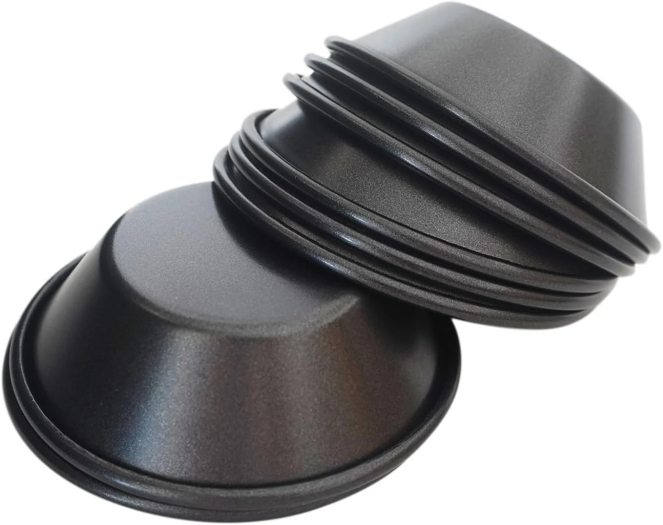 Eco-Friendly 3 Inch Tart Pan Pastel De Nata Mold Carbon Steel Nonstick Long-Lasting
