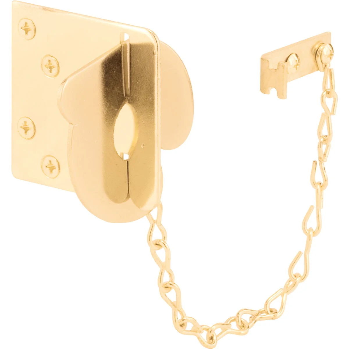 Minimalist Defender Security Brass Texas Security Bolt Ring Chain Door Lock Soft