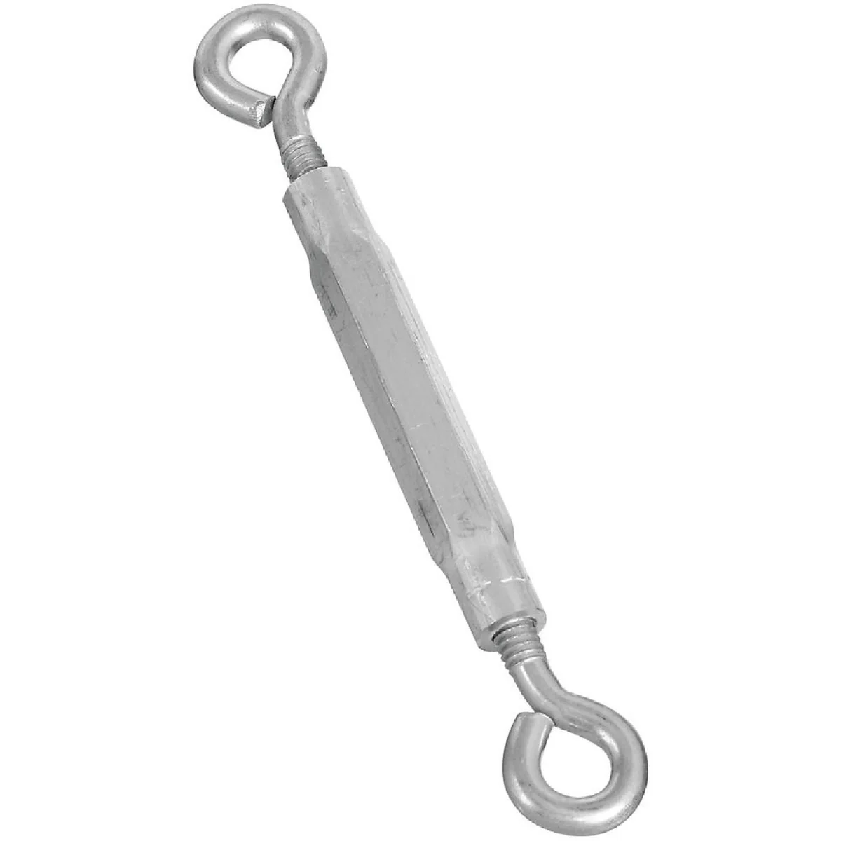 Traditional National 1 4 In. x 7-1 2 In. Zinc Eye Eye Turnbuckle Stylish