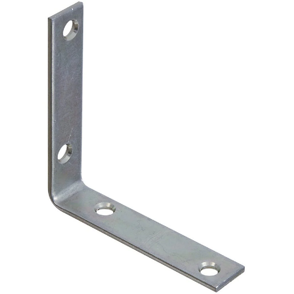 Top-Quality National Catalog V115 3-1 2 In. x 3 4 In. Zinc Steel Corner Brace 4-Count Exclusive