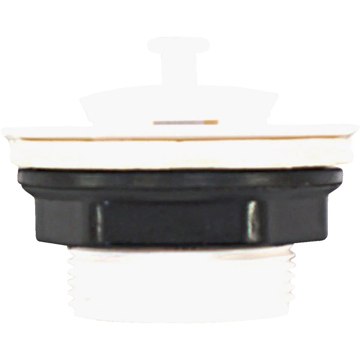 Practical United States Hardware 1-1 2 In. White Plastic Bathtub Drain Stopper for Mobile Homes High-Performance