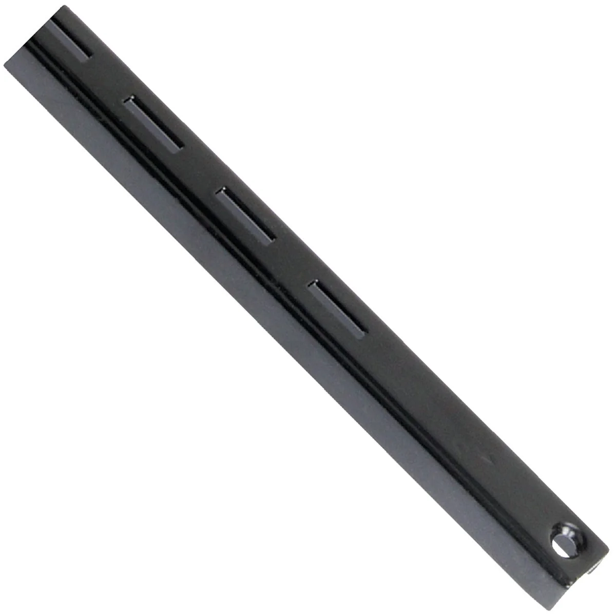 Environmentally Friendly Knape Vogt 80 Series 48 In. Black Steel Adjustable Shelf Standard Safe