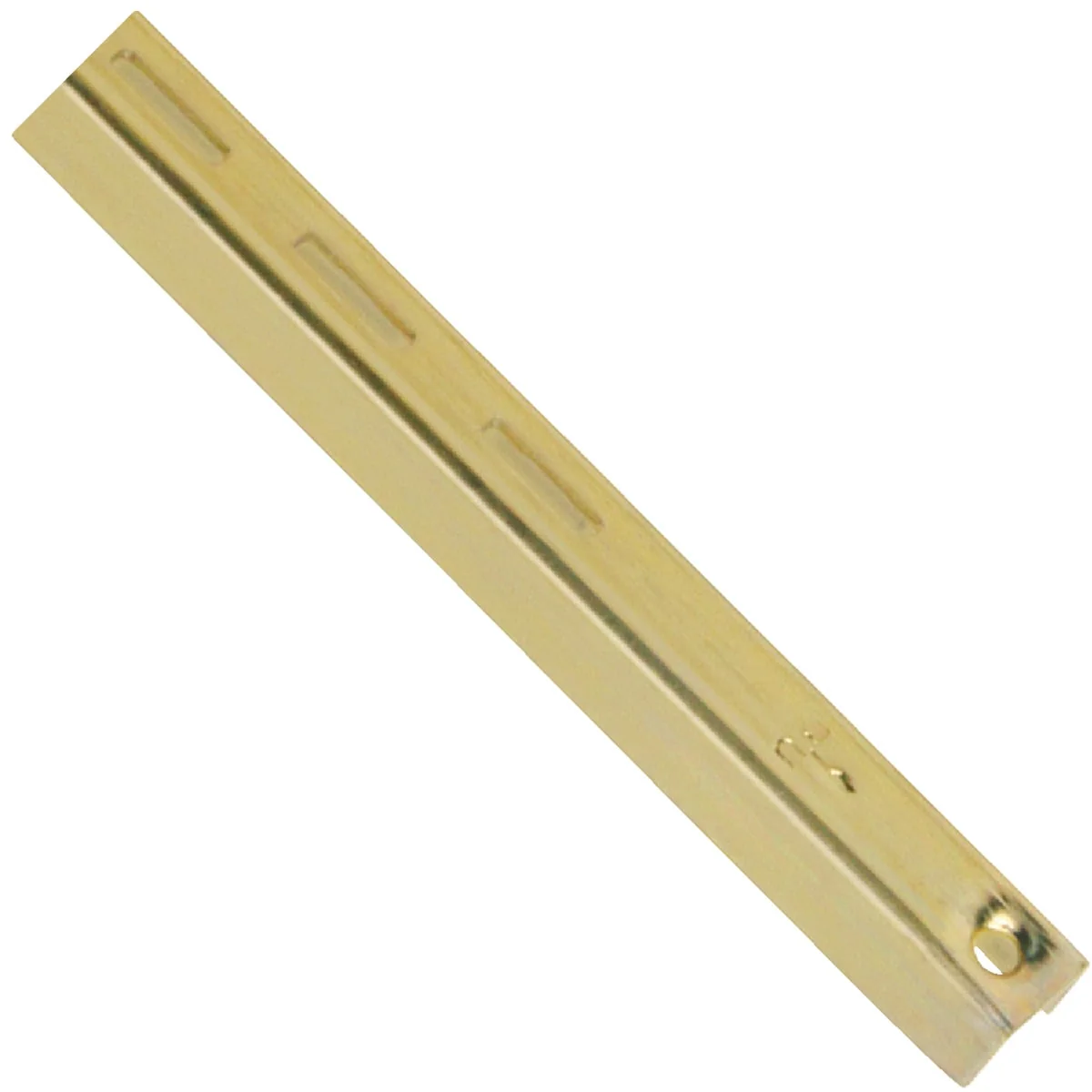 Refined Knape Vogt 80 Series 72 In. Brass Adjustable Shelf Standard Outstanding