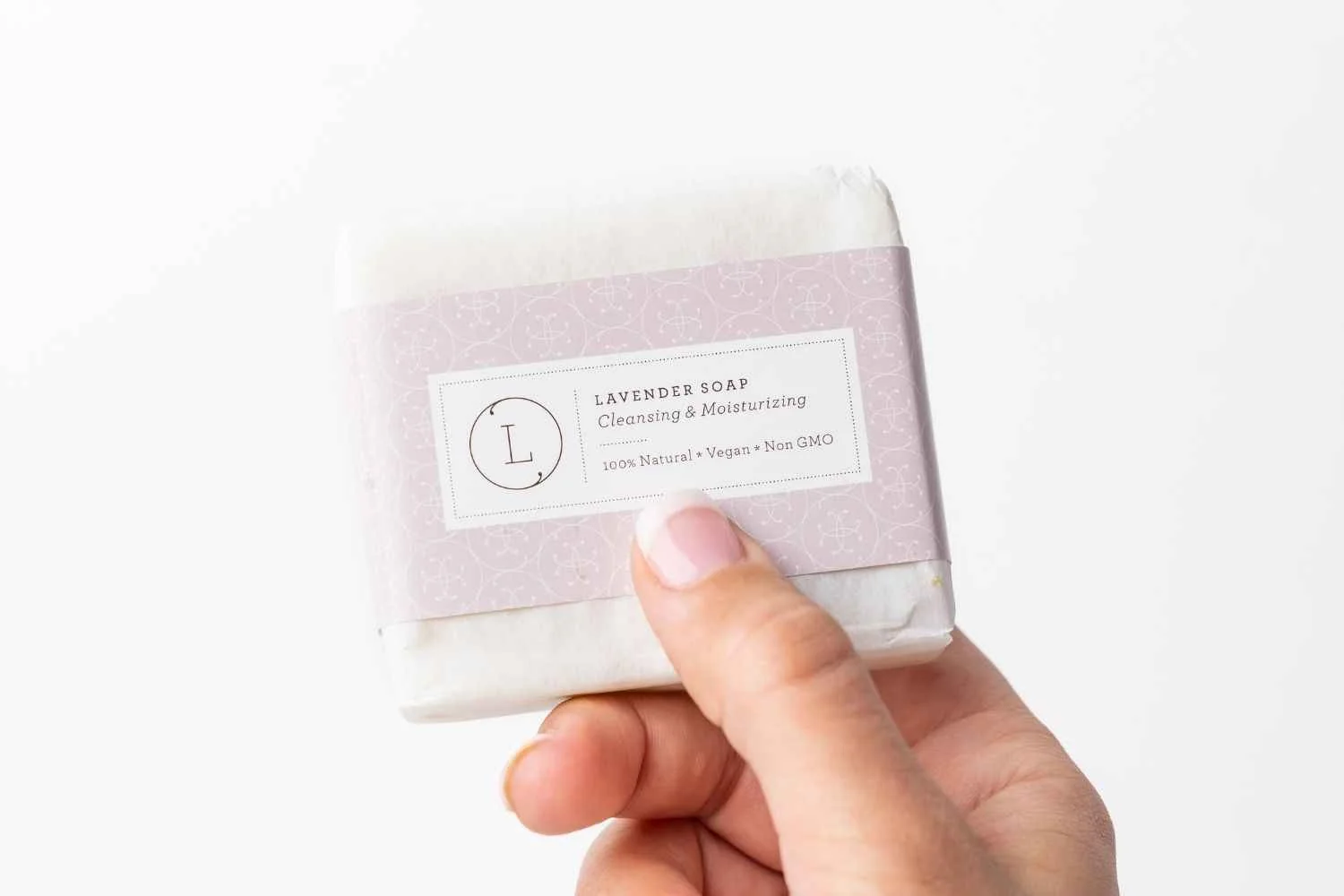 Organic Lavender Handmade Soap Bars – Natural Vegan Set Original Design