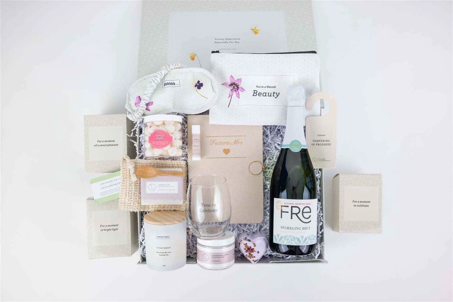 Stylish Luxury Bride-to-Be Spa Gift Box – Bridal Shower Wedding Gift Fashionable