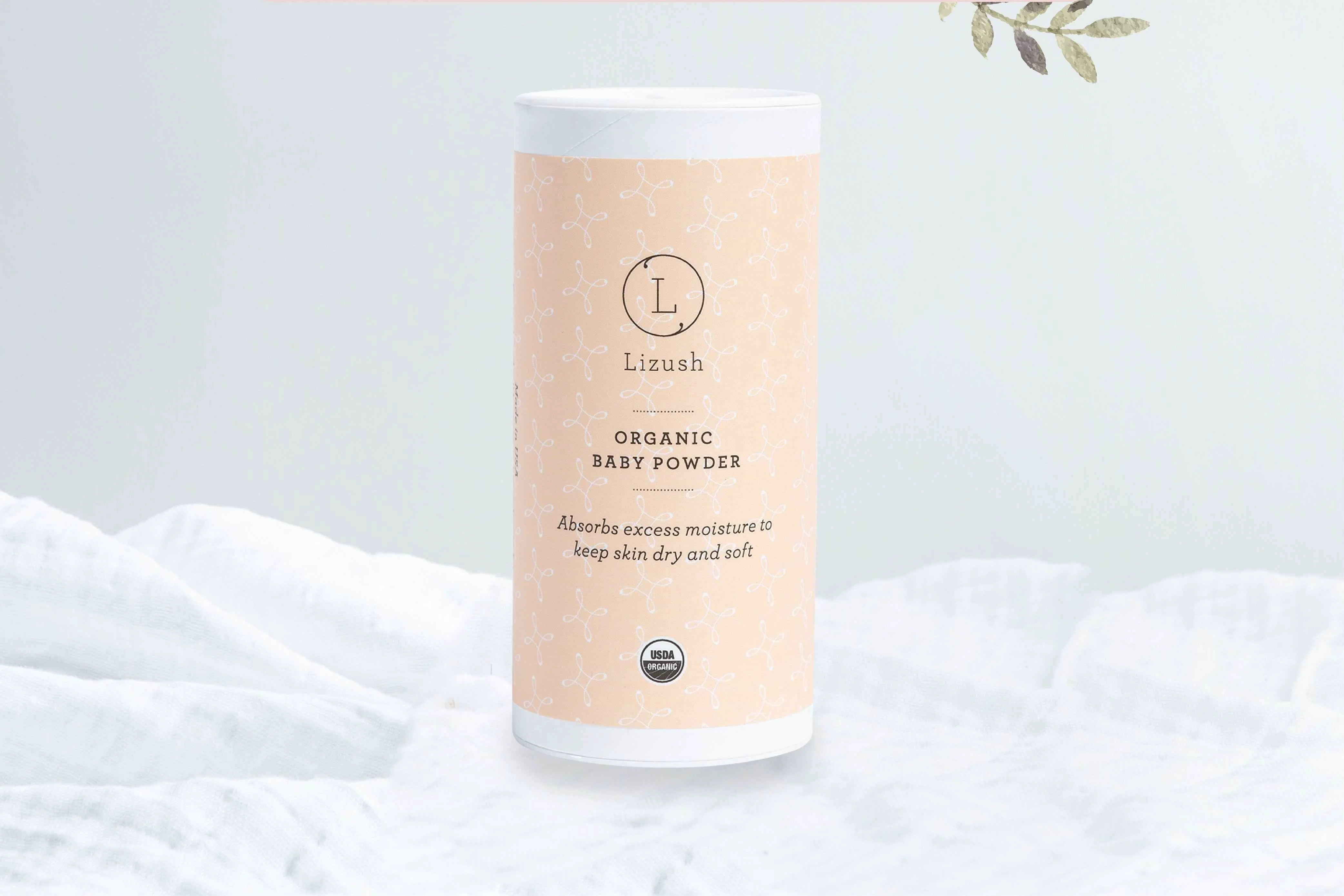 First-Class USDA Organic Baby Powder – Talc- 2-Pack Outstanding