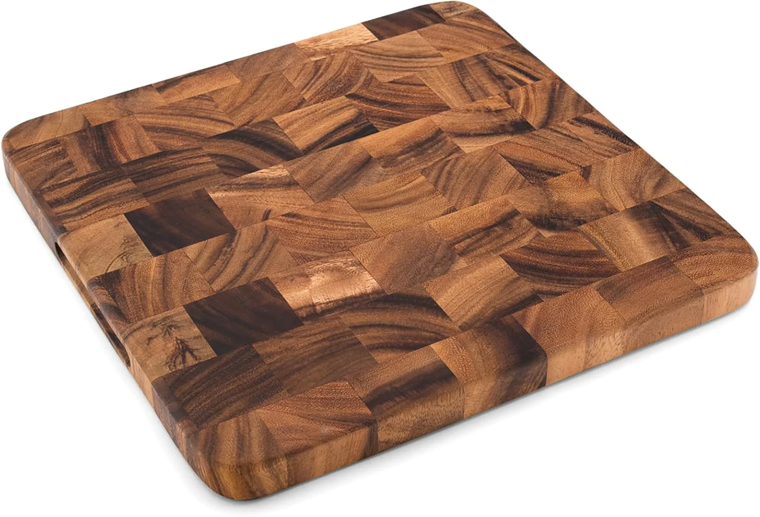 Recyclable Ironwood Oslo End Grain Square Utility Cutting Board 12 Inch Square Acacia Wood Cutting Board Dice Prep amp Serve Great for Meat amp Veggies Beautiful Acacia Wood Knife Friendly End Grain Board Charcuterie Board Original Design