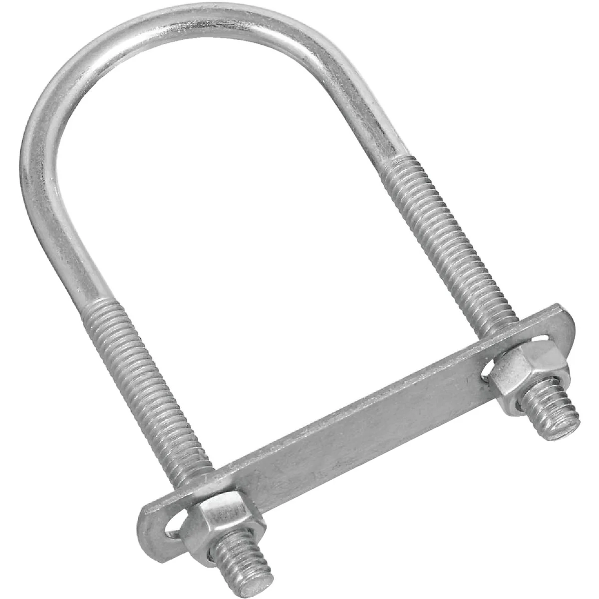 Practical National 5 16 In. x 2 In. x 4-1 2 In. Zinc Round U Bolt Fine Crafted