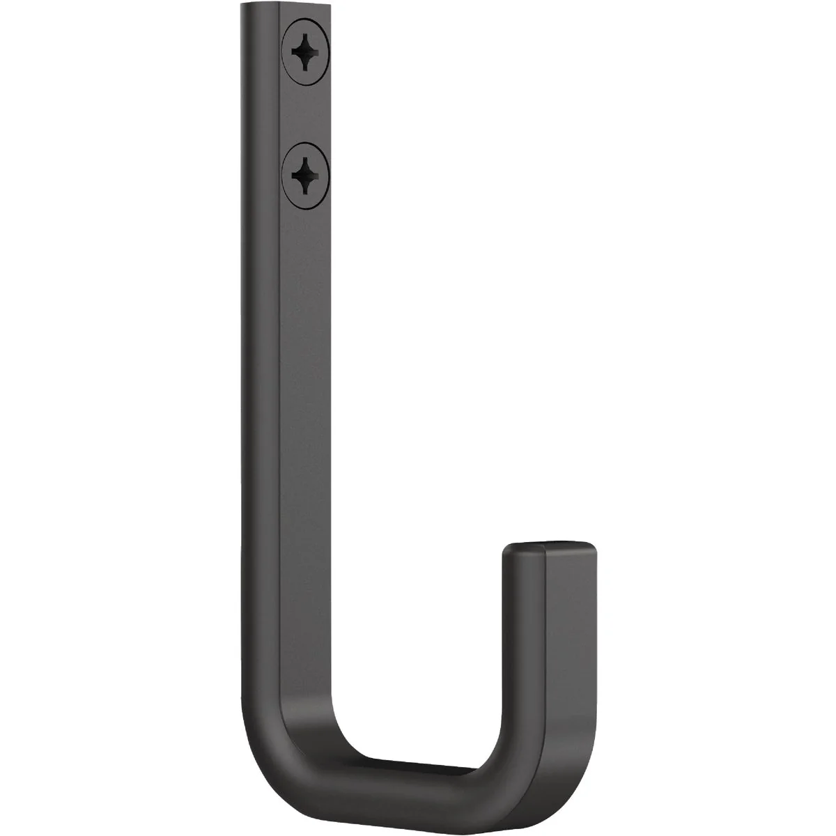 Crafted National Hardware 4 In. Matte Black Reed Modern Hook Expertly Made