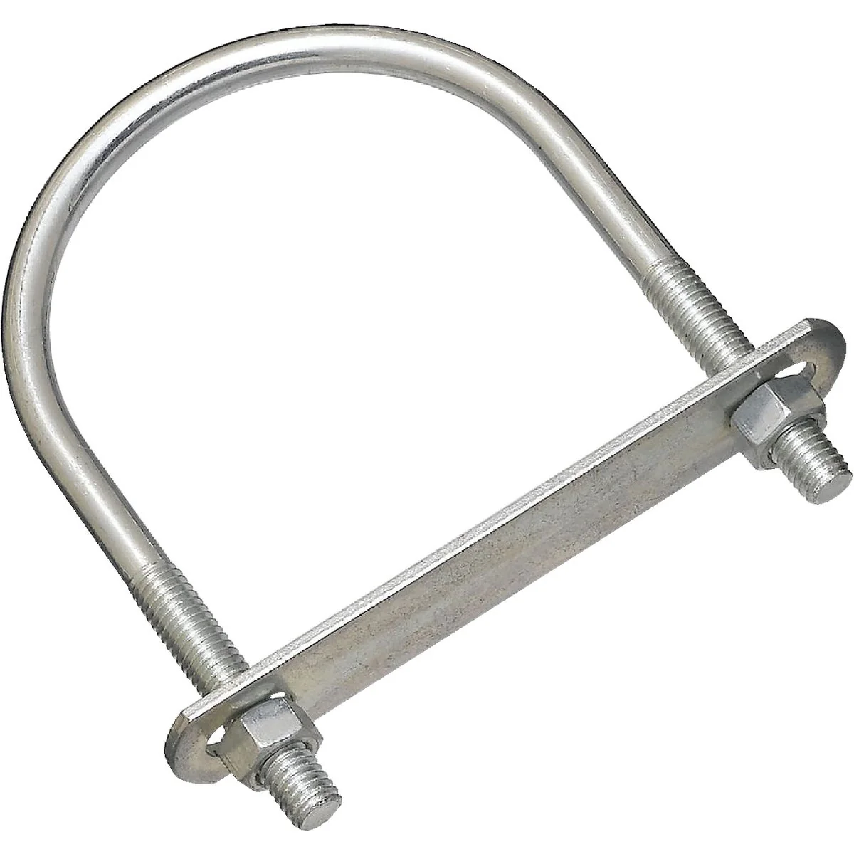 Stylish National 3 8 In. x 3-1 2 In. x 5-1 4 In. Zinc Round U Bolt Trendy