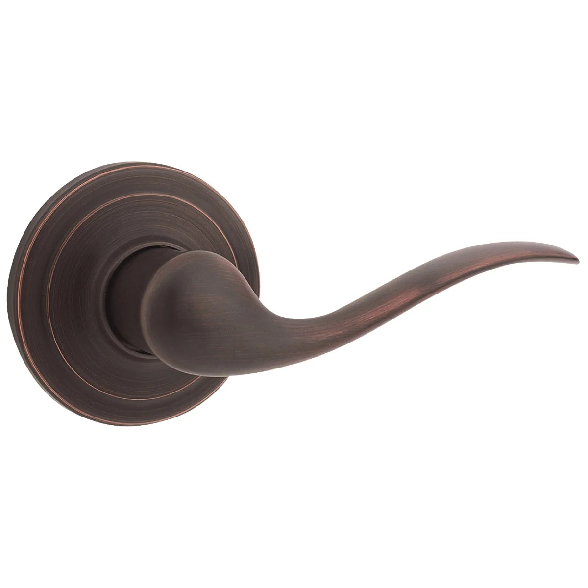Expertly Made Kwikset Signature Series Venetian Bronze Tustin Privacy Door Lever Enhanced