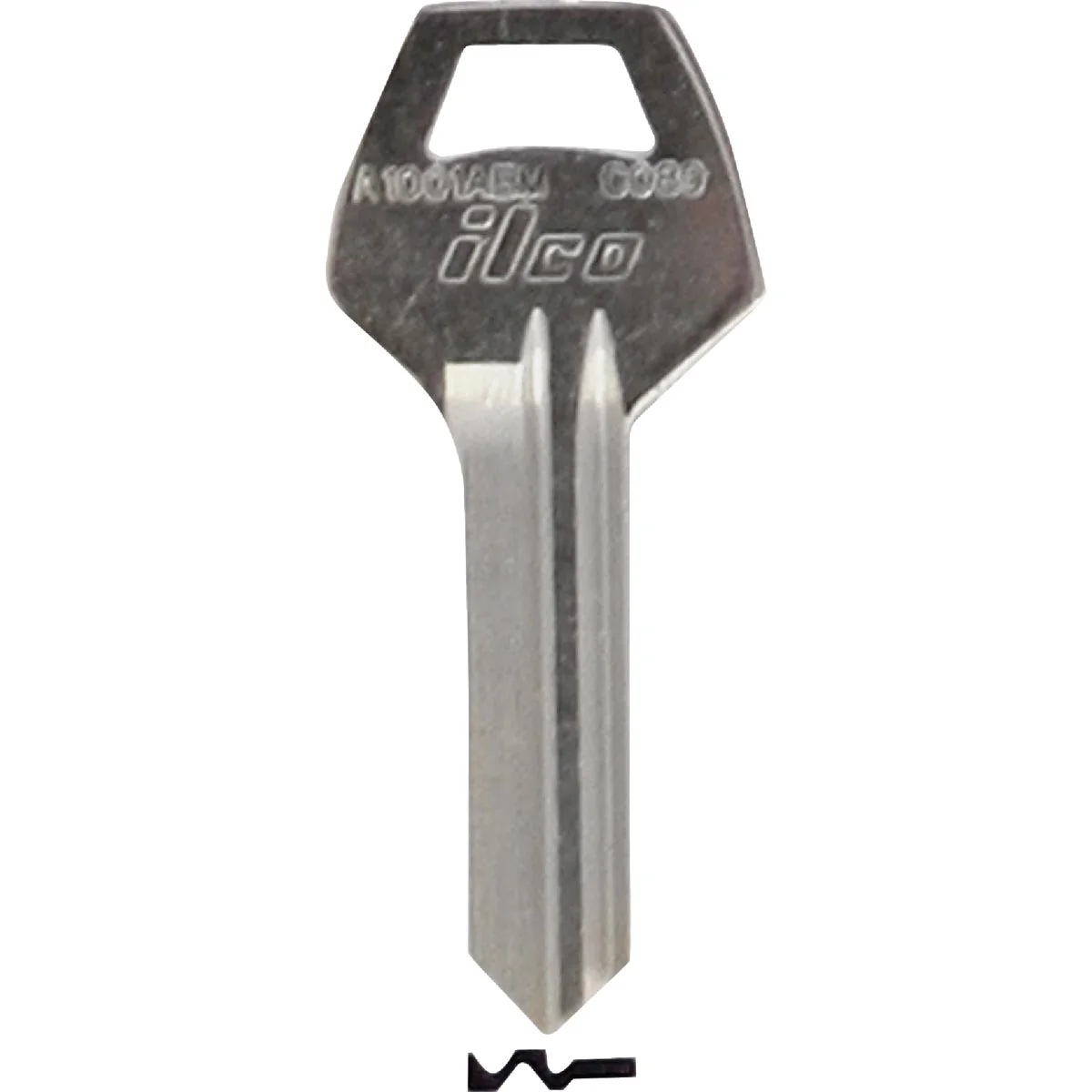 Clean ILCO Corbin Nickel Plated House Key CO89 10-Pack Original Design